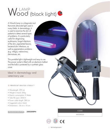 Wood (black light)