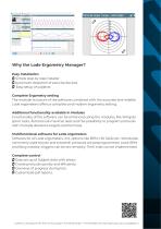 Lode Ergometry Manager - LEM 10-2