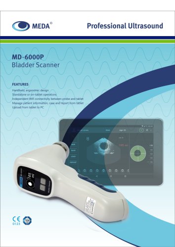 MS-6000) Équipement médical Scanner à ultrasons entièrement