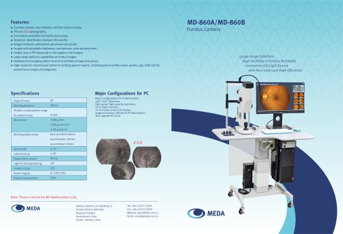 MEDA/Fundus Camera/MD-860