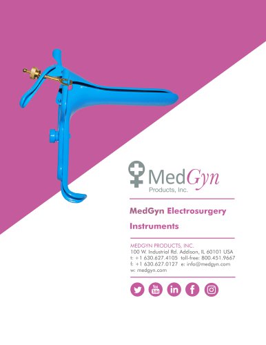 MedGyn Laminaria - Medgyn Products - PDF Catalogs | Technical Documentation