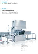 Undercounter, hood type, and utensil washers-10