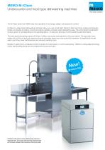 Undercounter, hood type, and utensil washers-5