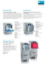 Undercounter, hood type, and utensil washers-7