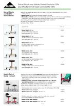Swivel Stools, Mobile Swivel Seats & Chairs for ORs-2