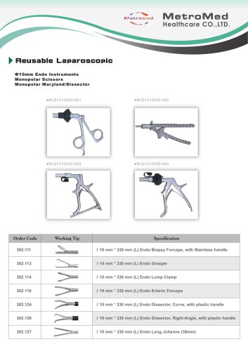 Φ10mm Endo Instruments