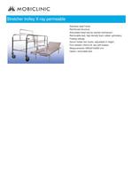 Stretcher trolley X-ray permeable - 1