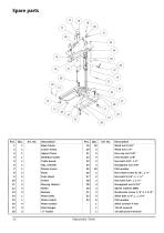 Manual Adjustable Table for 881-10