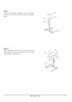 Manual Adjustable Table for 881-7