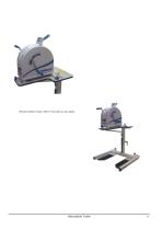Manual Adjustable Table for 881-9
