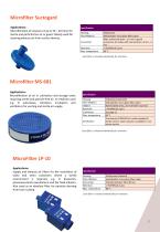 Filter media for artificial respiratory devices - 8