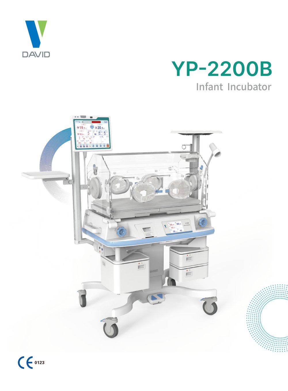 Infant Incubator - YP-2200B - Ningbo David Medical Device