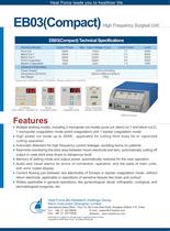 EB03(Compact) High Frequency Surgical Unit - 2