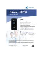 Heal Force Fingertip Pulse Oximeter Prince-100NW - 1
