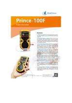 Heal Force Handheld Pulse Oximeter Prince-100F - 1