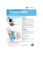 Heal Force Wrist Pulse Oximeter Prince-100H (Bluetooth 4.0 optional) - 1