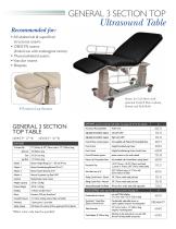 General 3-Section Top Ultrasound Table-2