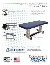 General Rectangular Top Table Ultrasound - 1