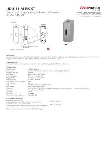 UDU 11 M E/S ST