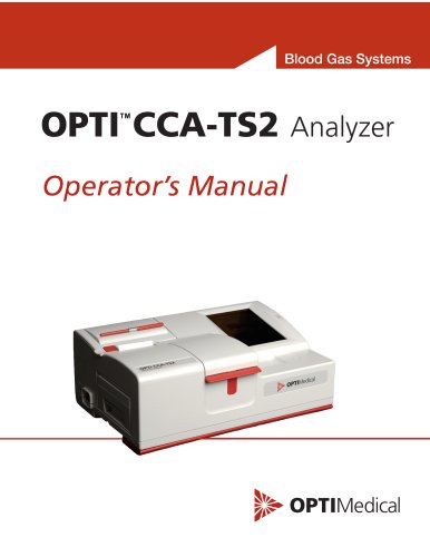 OPTI ? CCA-TS2 Analyzer