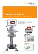 vision for voice - digital workstation for swallowing (FEES) and stroboscopy - 1