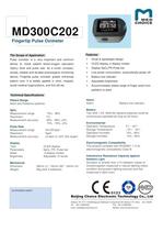 MD300C202 Fingertip Pulse Oximeter-1