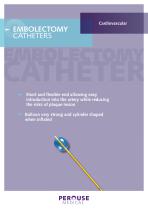 Embolectomy catheters - 1