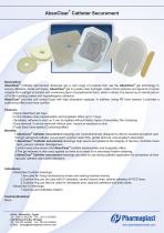 AbsoClear catheter Securement - 1