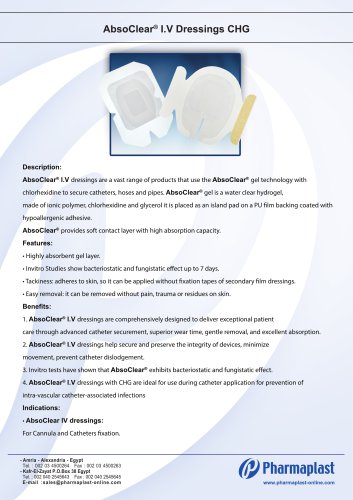 Modern wound Dressing - Pharmaplast - PDF Catalogs | Technical ...