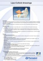 Lipo-Colloid dressings - 1