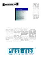 Plasti-med News - No 1 - 4