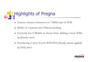 Pregna International Ltd. - 4