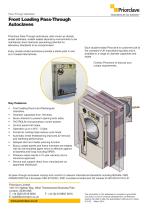 Front Loading Pass-Through Autoclaves-1