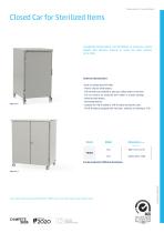 CLOSED CAR FOR STERILIZED ITEMS - 6/9 STU-2