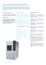 HORIZONTAL STEAM STERILIZER FJ - PROHS - PDF Catalogs | Technical ...