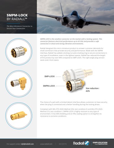 SMPM-LOCK BY RADIALL™