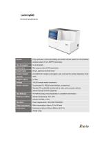 Specification of Lumiray series-2