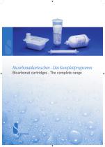 Bicarbonate cartridges - The complete range - 1