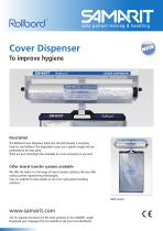 Rollbord cover dispenser - 1