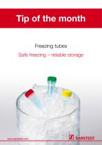 Freezing tubes - 1