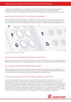 More precise real-time PCRs with white PCR tubes - 2