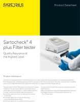 Sartocheck® 4 plus Filter tester - 1