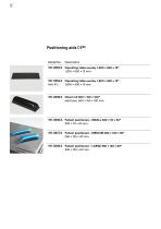 SCHMITZ - OR table accessories - Positioning aids-12