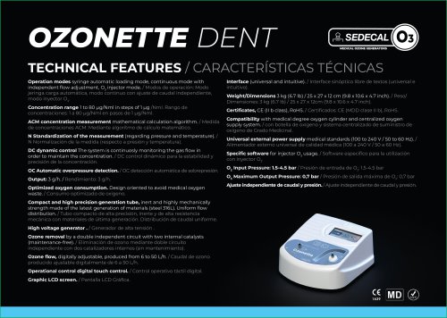 OZONETTE DENT