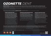 SEDECAL PORTFOLIO: OZONETTE, OZONETTE DENT, OZONETTE, WOMAN CARE, OZONETTE VET, OZONOBARIC P, OZONOBARIC P VET-8