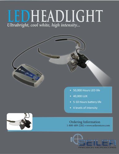 LEDHEADLIGHT Ultrabright, cool white, high intensity