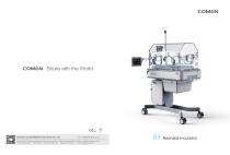 Infant incubator on casters B3-1