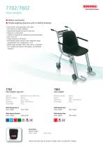 7702 Chair weigher, approved - 2