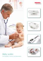 Baby scales for hospitals, doctors and pharmacies - 1