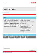 HEIGHT ROD - 2